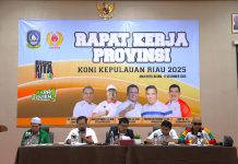 KONI Kepri Gelar Rakerprov 2025, Matangkan Persiapan Porprov Kepri 2026 di Tanjungpinang