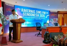 Rakernas SIWO PWI Tahun 2026 Perkuat Transformasi Wartawan Olahraga