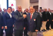 Mathius Derek Fakhiri Resmi Jabat Ketum KONI Papua 2026-2030