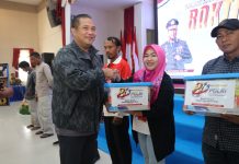 Demam Piala Dunia 2026, Polda Kepri Gelar Nobar dan Bagikan 100 Paket Bansos