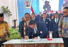 Pengurus KONI Kalimantan Timur 2026-2030 Resmi Dilantik