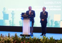 Lantik Agustiar Sabran sebagai Ketum PB Percasi, Marciano Norman Dorong Catur Jadi Pemersatu Bangsa dan Mesin Prestasi Nasional