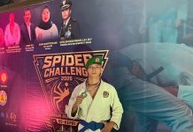 Prada Daffa Anggota Yonif TP 849/BS Peraih Perunggu Jiujitsu Kepri: Siap Buktikan Diri di Pentas Jiujitsu Nasional