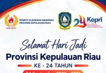 HUT ke-24 Kepri, Usep RS: Olahraga Harus Jadi Kekuatan Membangun Generasi dan Prestasi Daerah